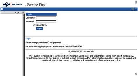 firstam|firstam.com login.